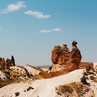 Buy canvas prints of Cappadocia Camel rock by Sanga Park