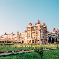 Buy canvas prints of Mysore Palace by Sanga Park