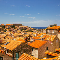 Buy canvas prints of Dubrovnik old town by Sanga Park