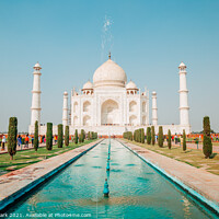 Buy canvas prints of Taj Mahal by Sanga Park
