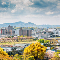 Buy canvas prints of Spring of Okayama city by Sanga Park