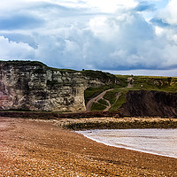 Buy canvas prints of Sand & Sea, Noses Point, Seaham by Mark Ambrose