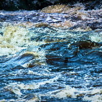 Buy canvas prints of The River Spey at Dulnain Bridge by Mark Ambrose