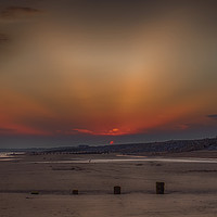 Buy canvas prints of Camber Sunset by Alistair Duncombe