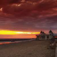 Buy canvas prints of Sunrise Herne Bay by Alistair Duncombe