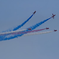 Buy canvas prints of The Red Arrows  by Alistair Duncombe