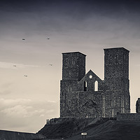 Buy canvas prints of Reculver Tower  by Alistair Duncombe