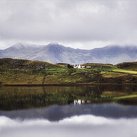 Buy canvas prints of Skye and Loch by Roger Daniel