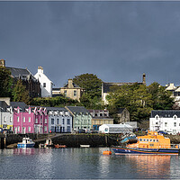 Buy canvas prints of Portree by Roger Daniel