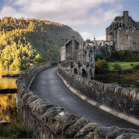 Buy canvas prints of Highland Castle by Roger Daniel