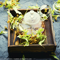 Buy canvas prints of Fragrant linden tea by Mykola Lunov Mykola