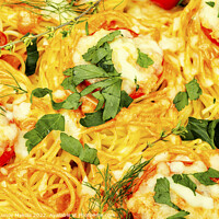 Buy canvas prints of Spaghetti nest appetizers by Mykola Lunov Mykola