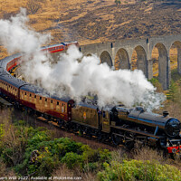 Buy canvas prints of Harry Potter's Glenfinnan Journey by Northern Wild