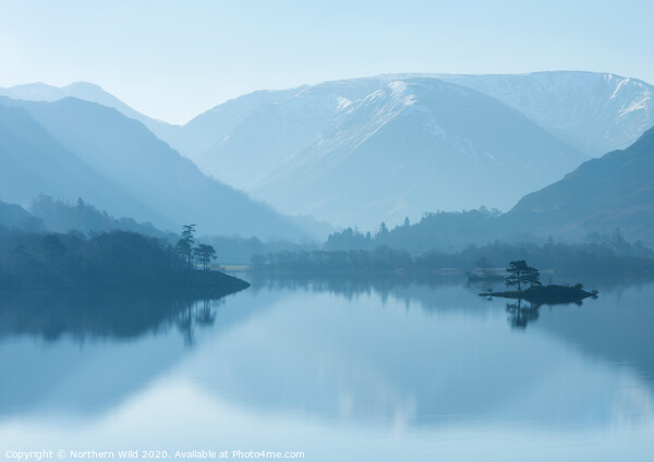 Ullswater Blues Picture Board by Northern Wild