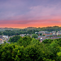 Buy canvas prints of Durham city and Durham Cathedral Panorama by Sree Mussunoor