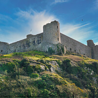 Buy canvas prints of Harlech Castle by chris hyde