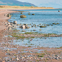 Buy canvas prints of Seascale Beach Cumbria by chris hyde