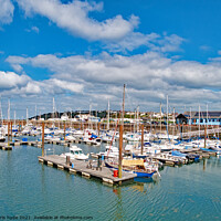 Buy canvas prints of Maryport Marina by chris hyde