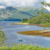 Buy canvas prints of Loch Leven Glencoe by chris hyde
