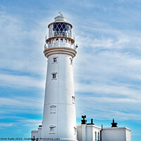 Buy canvas prints of Flamborough Head Lighthouse by chris hyde