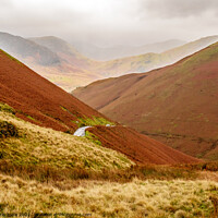 Buy canvas prints of Mist over Buttermere by chris hyde