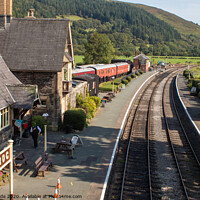 Buy canvas prints of Carrog Station by chris hyde