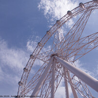 Buy canvas prints of Melbourne Ferris Wheel by chris hyde