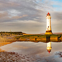 Buy canvas prints of New Brighton Lighthouse 3 by chris hyde