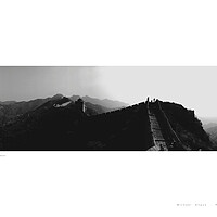 Buy canvas prints of The Great Wall of China (Jinshalin) by Michael Angus