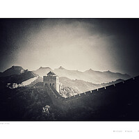 Buy canvas prints of The Great Wall of China by Michael Angus