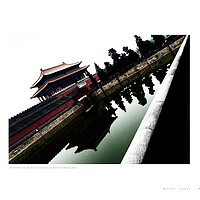 Buy canvas prints of Forbidden City: Spiritual Valour Gate (Beijing) by Michael Angus