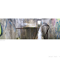 Buy canvas prints of Sneaky Route: St Peter’s Seminary  by Michael Angus