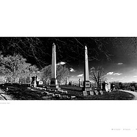 Buy canvas prints of Homewood Cemetery – Squirrel Hill (Pittsburgh) by Michael Angus