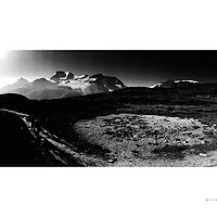 Buy canvas prints of The Rockies (near Lake Helen [Canada]) by Michael Angus