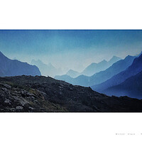 Buy canvas prints of Shades of The Rockies (Canada) by Michael Angus
