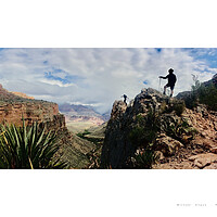 Buy canvas prints of Stay or Go: Grand Canyon (USA) by Michael Angus