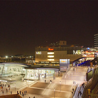 Buy canvas prints of Westfield Shopping City by David French