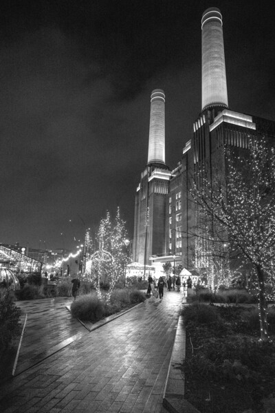 Battersea power station London Picture Board by David French