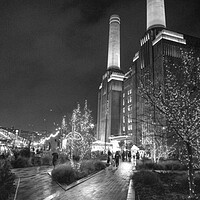 Buy canvas prints of Battersea power station London by David French