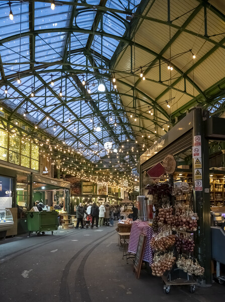 Borough Market London Picture Board by David French