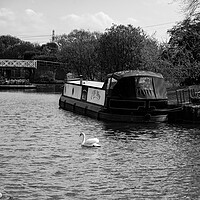 Buy canvas prints of Rufford Leeds to Liverpool canal by David French
