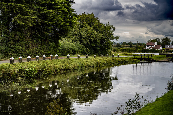 Leeds to Liverpool Canal Picture Board by David French