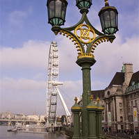 Buy canvas prints of London Eye by David French