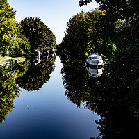 Buy canvas prints of Rufford top lock  by David French