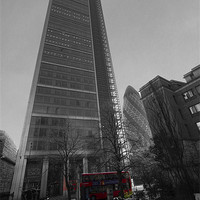 Buy canvas prints of Heron Tower London by David French