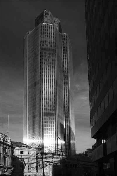 Tower 42 London Picture Board by David French