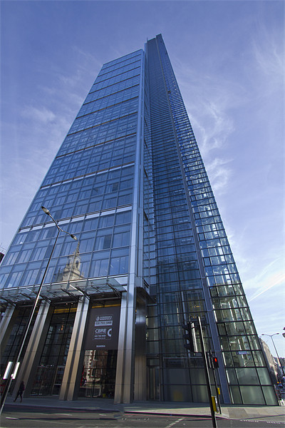Heron Tower London Picture Board by David French