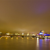 Buy canvas prints of London Skyline Night by David French