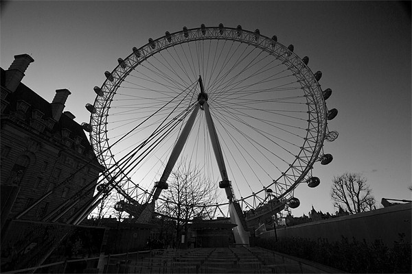 London Eye Picture Board by David French