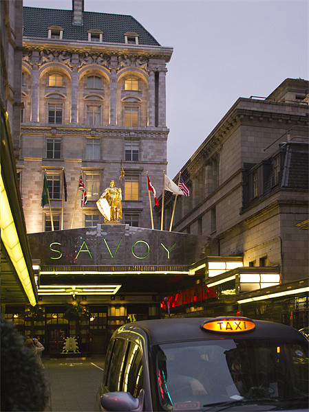 The Savoy London Picture Board by David French
